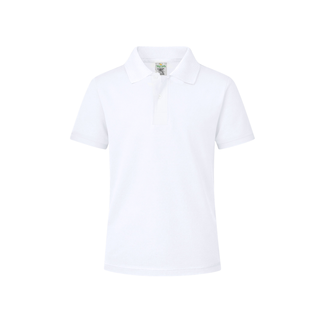 Polo YPS180 Niño Blanco