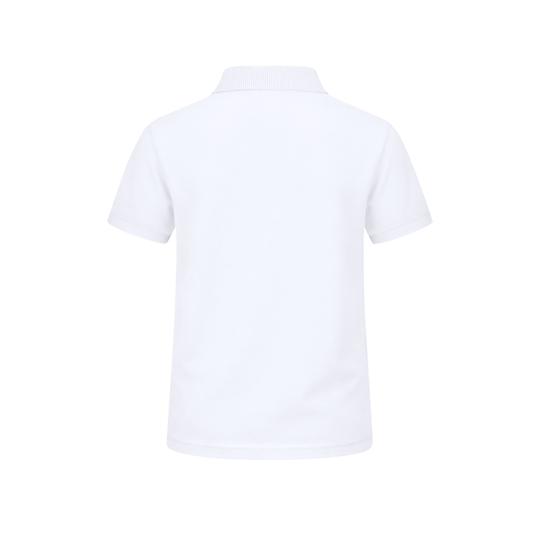 Polo YPS180 Niño Blanco
