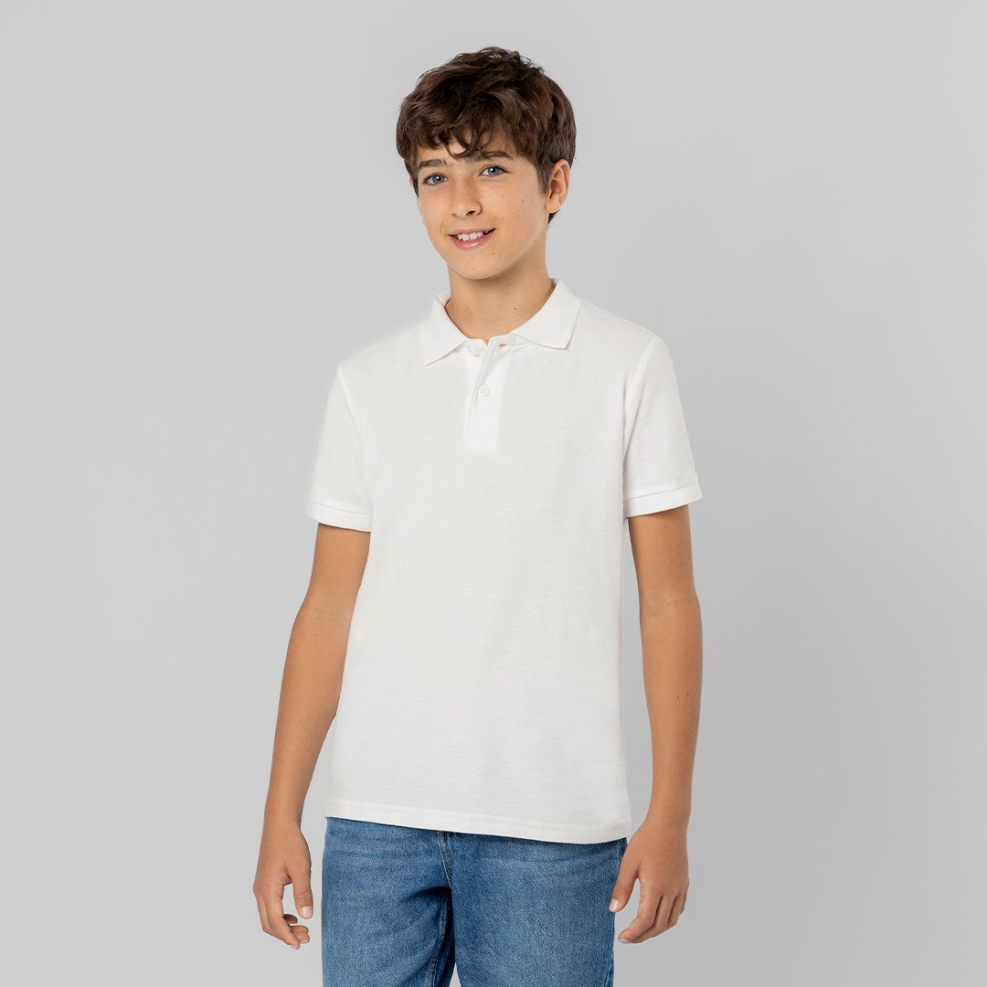 Polo Charles Niño Blanco