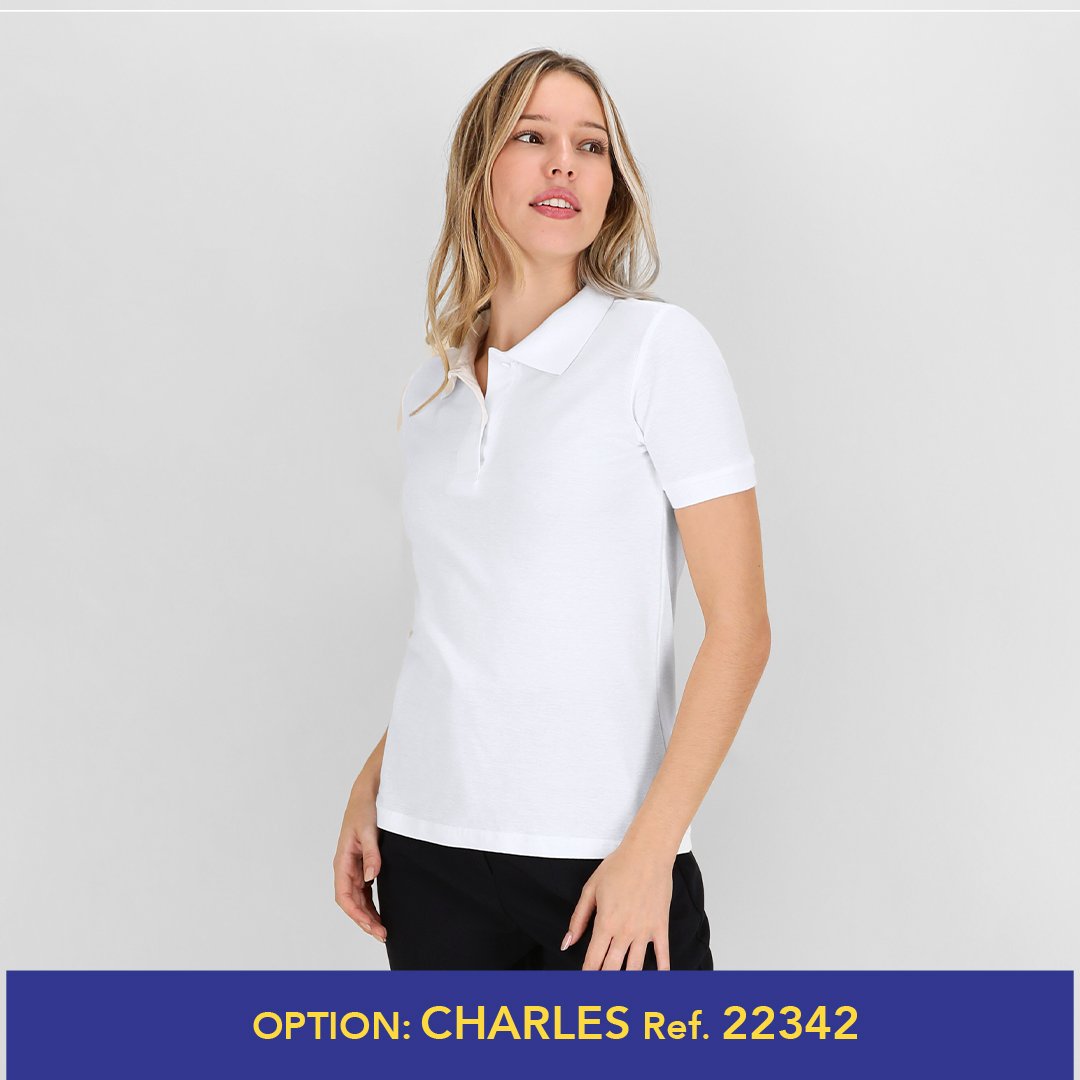 Polo WPS180 Mujer Blanco