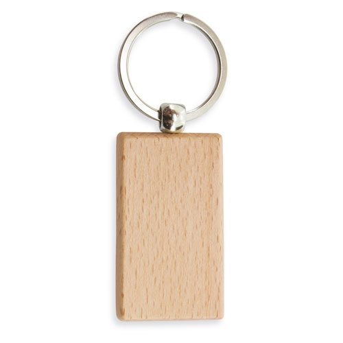 Llavero Madera Rectangular