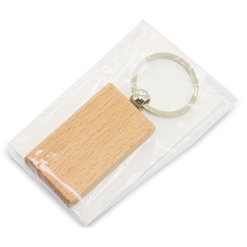 Llavero Madera Rectangular