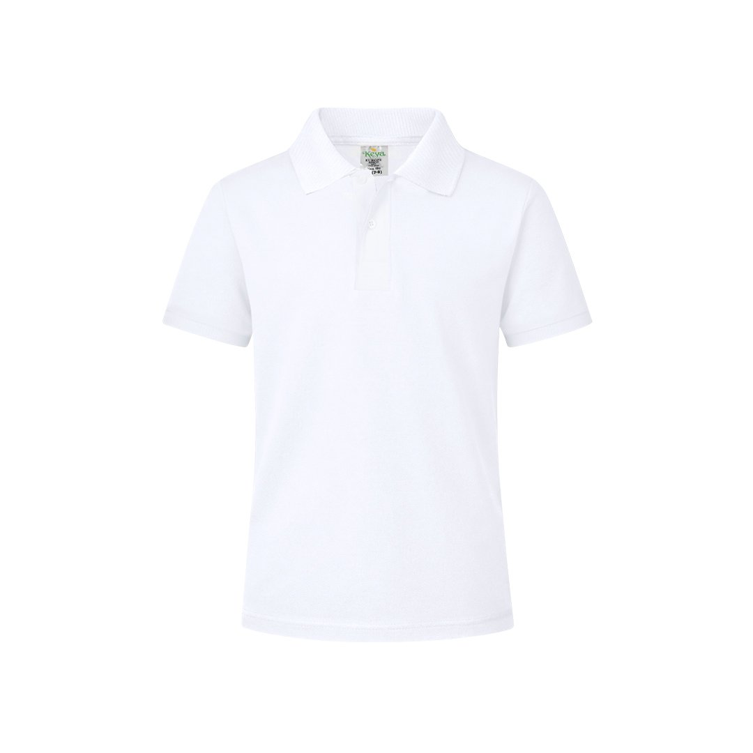 Polo Marcasita Niño Blanco