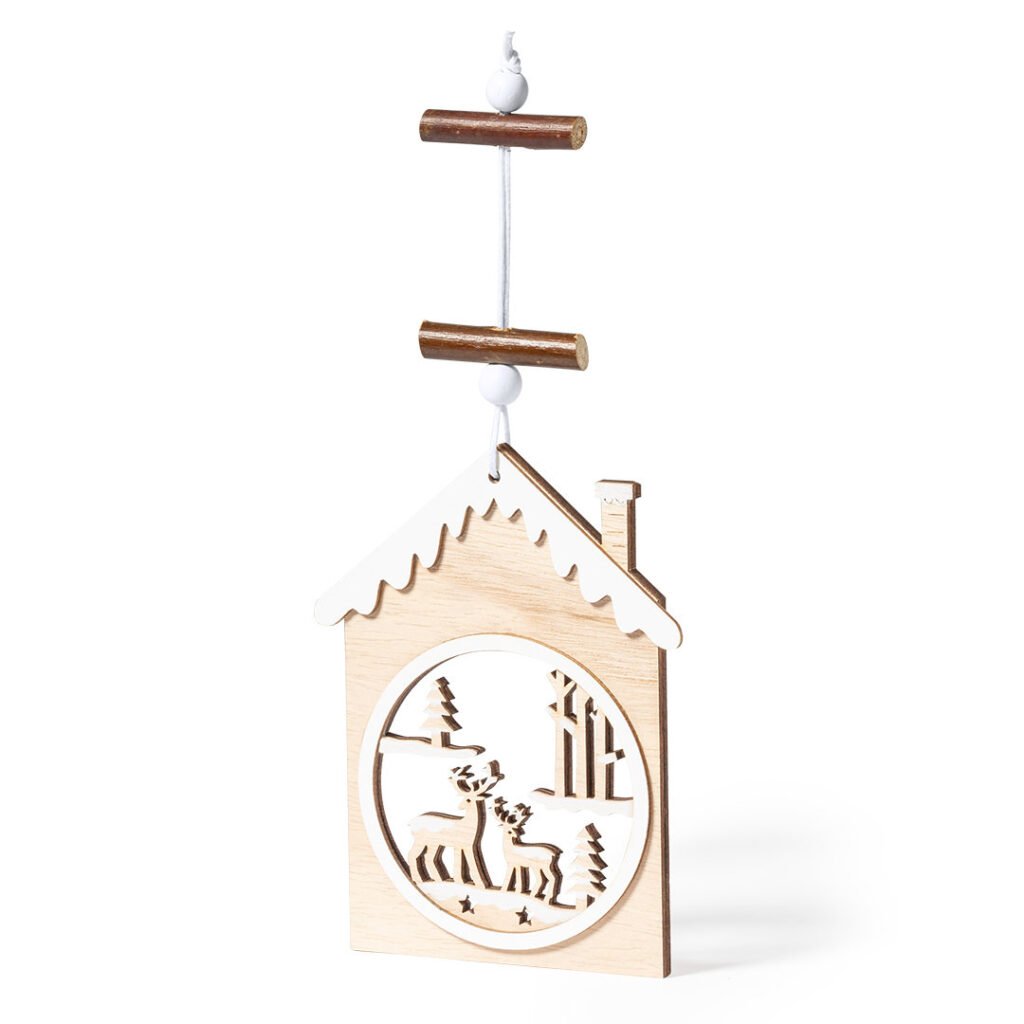 Adorno de Navidad Montsec personalizado con tu logo