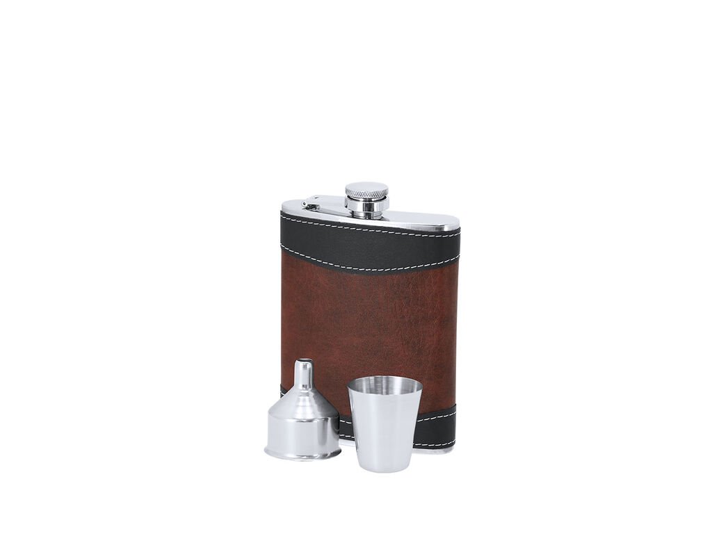 Set de petaca Zurrón personalizado con tu logo